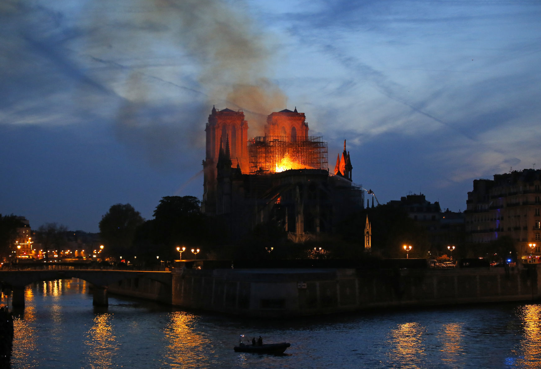 France Notre Dame Fire